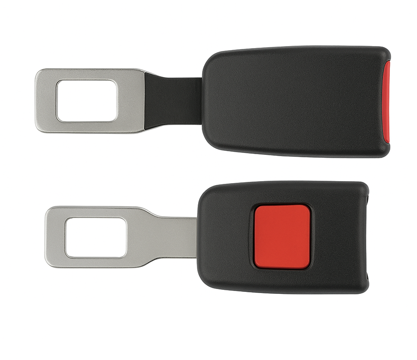Button and Non Button Type Seat Belt Extender